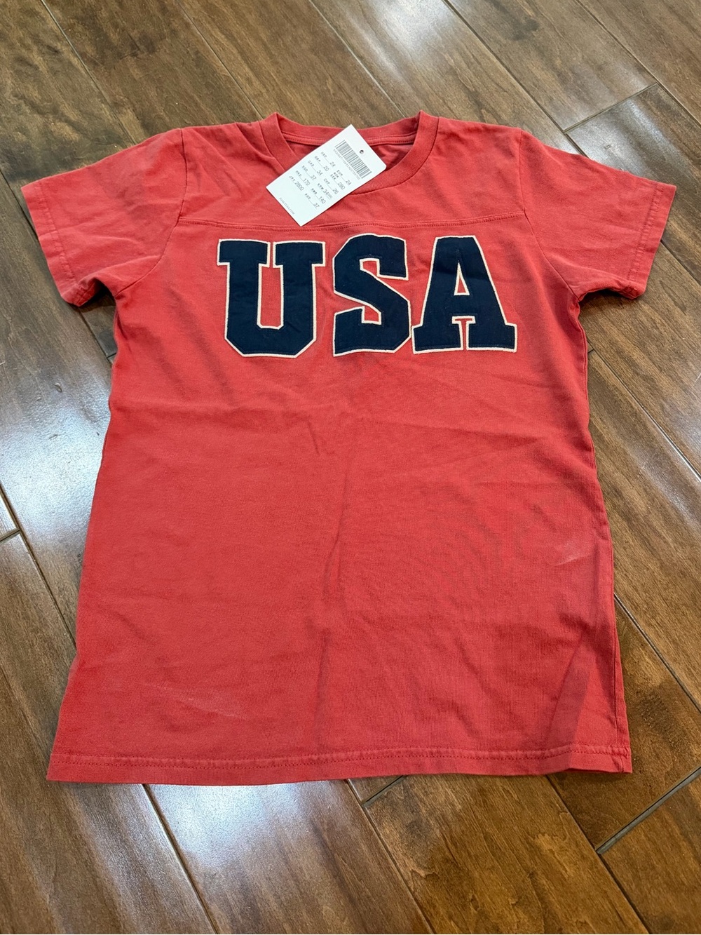 Red USA Graphic Tee - Classic Short Sleeve